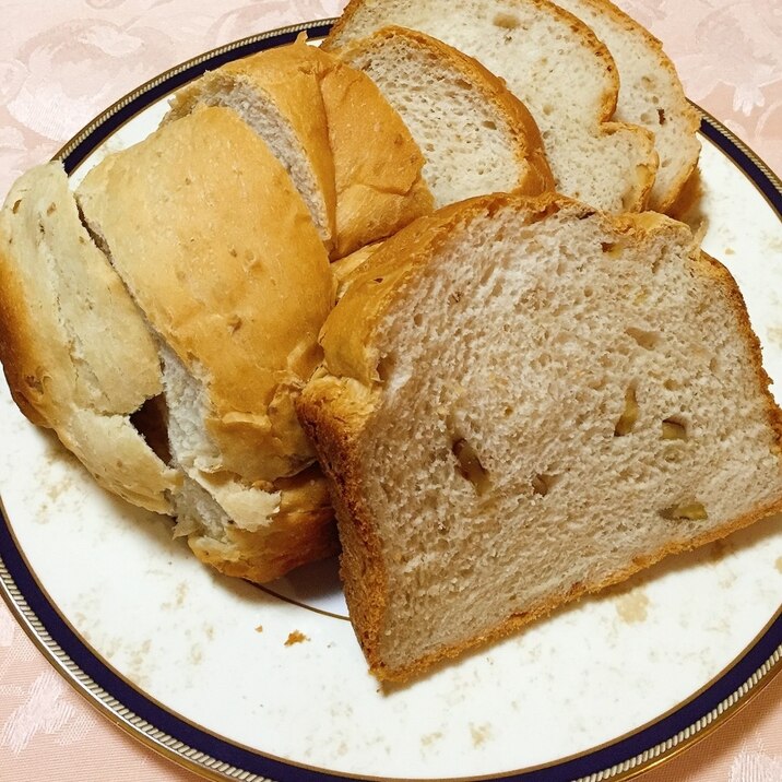 もっちり◎米粉入りクルミ食パン